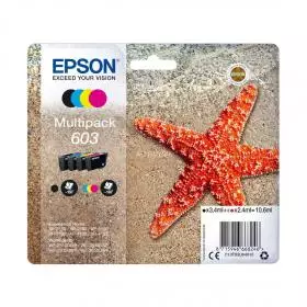 Multipack Tinta Epson 603 4 Tintas Cyan Magenta Amarillo Negro.