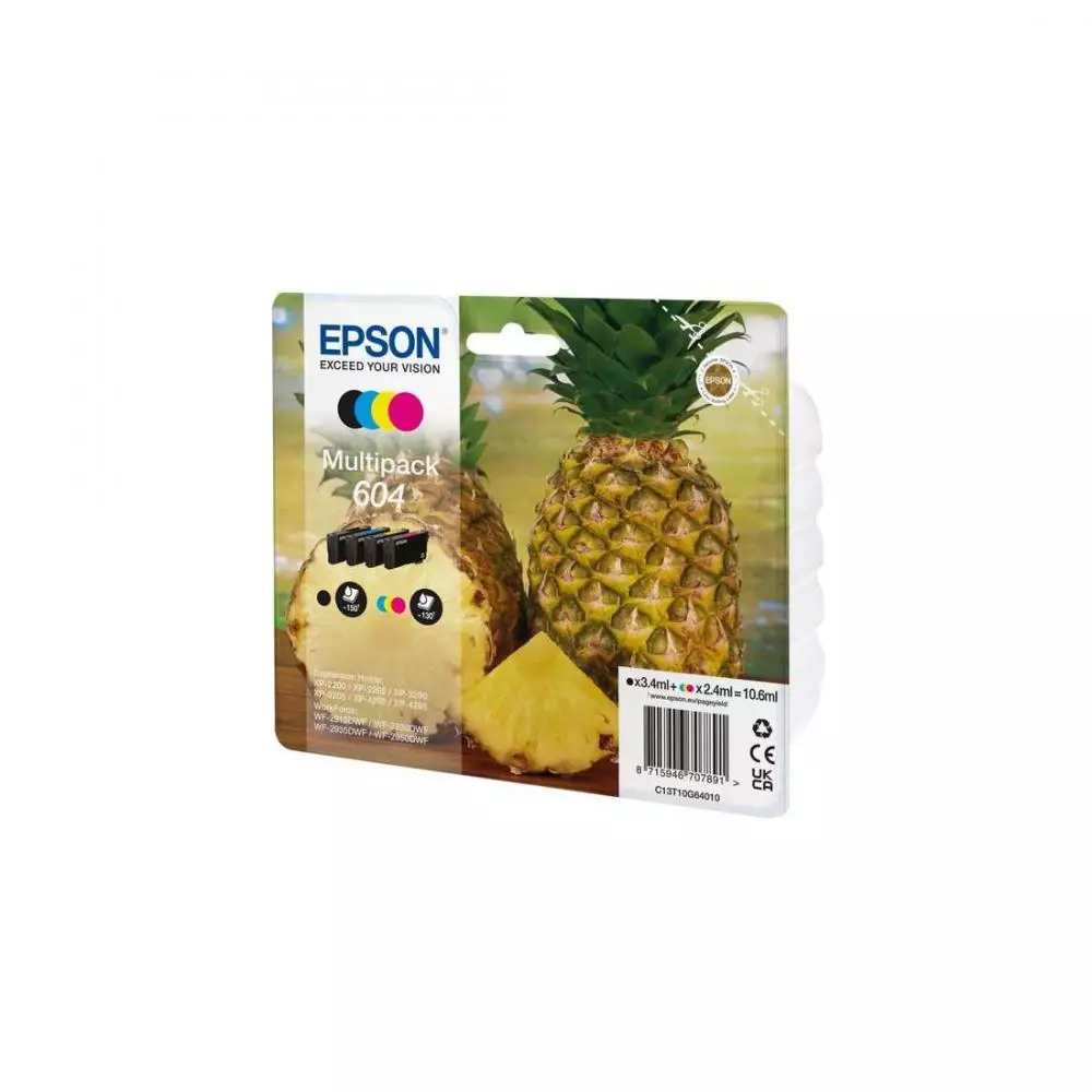 Multipack 4 Colores Tinta Epson 604