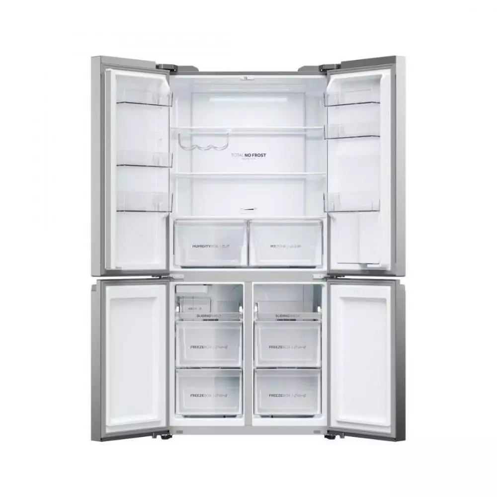 Frigorífico americano Haier MultiDoor Cube 90 Series 5 Clase E 1.9mX90.8cm No Frost Acero Inoxidable - HCR5919EHMP