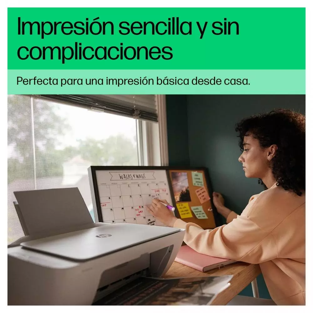 Impresora Multifunción HP Deskjet 2820E con Wi-Fi - 588K9B