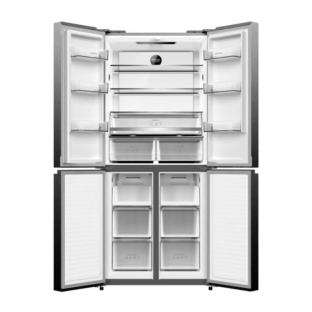 Frigorífico americano Infiniton AMCB-415CD82XET Clase E 1.825mX78.2cm No Frost Acero Inoxidable