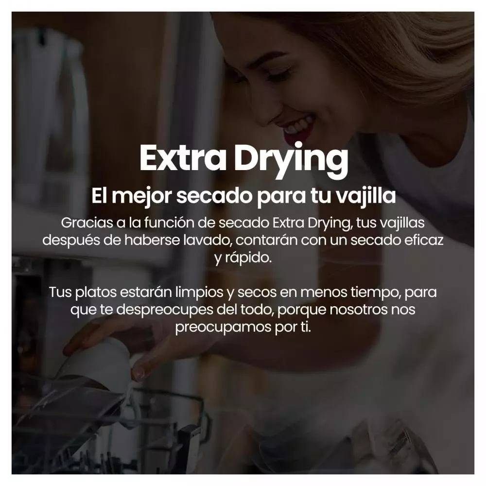 Lavavajillas Infiniton DIW-60.5 Clase E 12 Servicios 52 db Blanco