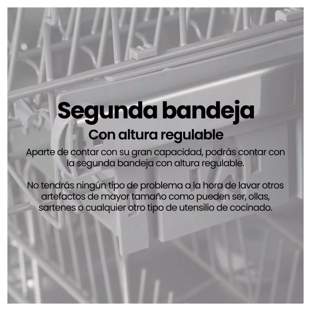 Lavavajillas Infiniton DIW-60.5 Clase E 12 Servicios 52 db Blanco