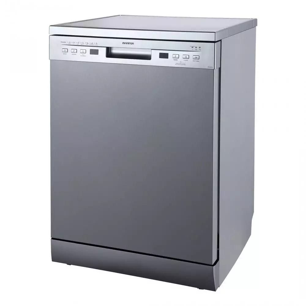 Lavavajillas Infiniton DIW-60.6S Clase E 12 Servicios 52 db Plata
