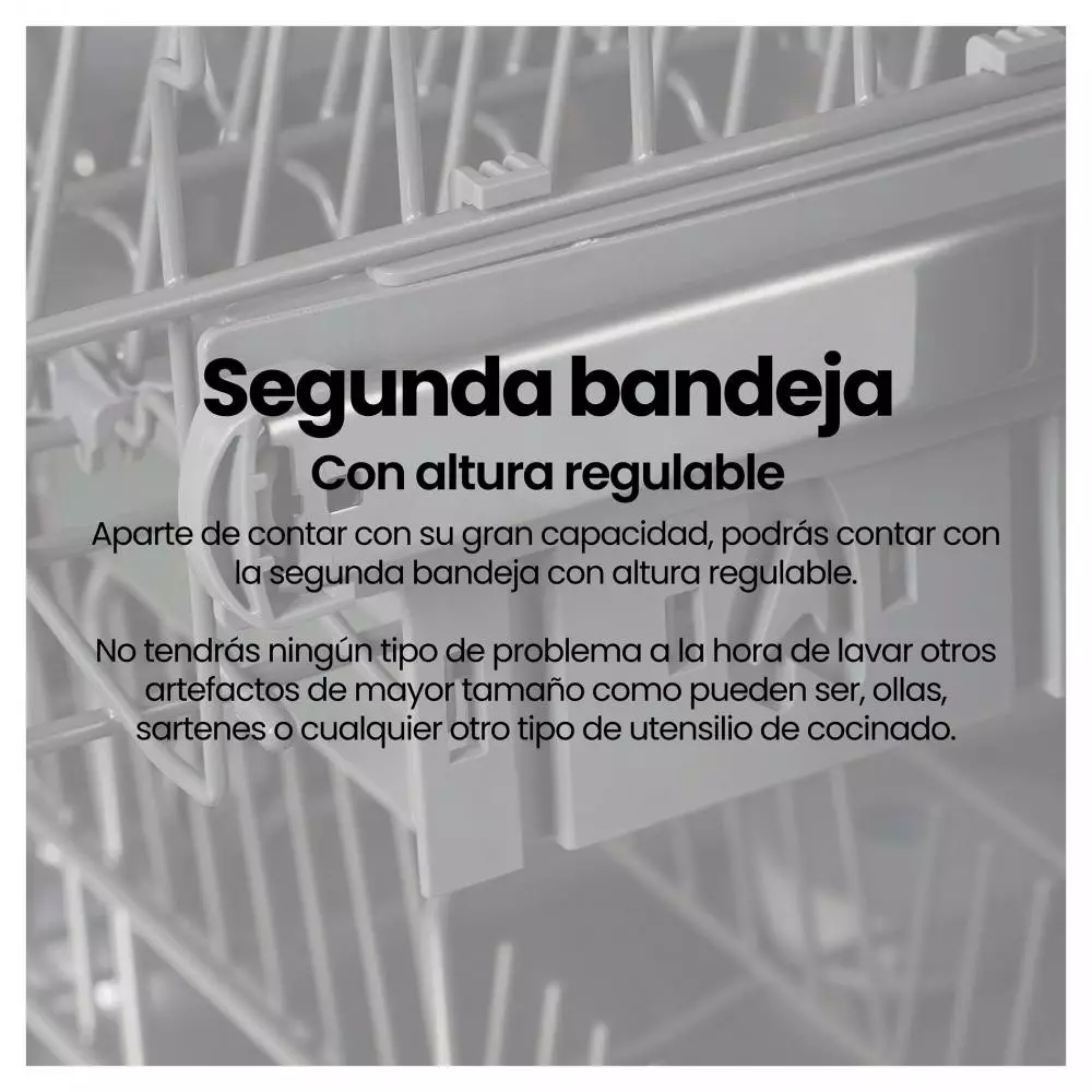 Lavavajillas Integrable 44.8 cm Infiniton DIW-NB410 Clase D 10 Servicios 47 dB 3ª Bandeja