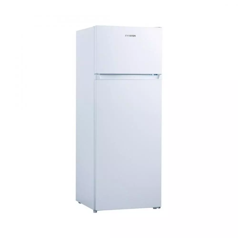 Frigorífico 2 puertas Infiniton FG248BL Clase E 1.43mx55.4cm Cíclico Blanco