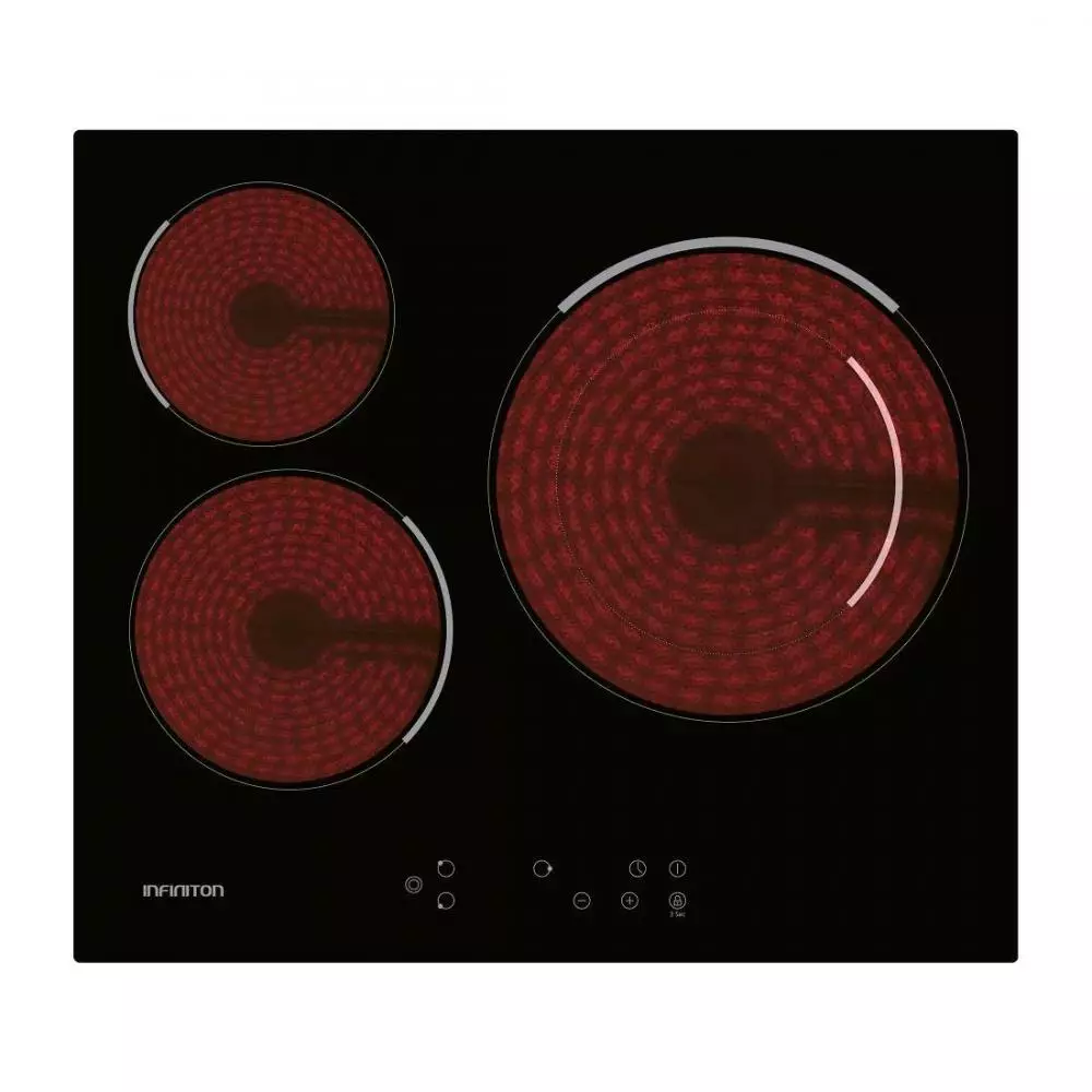 Placa vitrocerámica Infiniton VIT3P54W 3 Zonas 59 cm