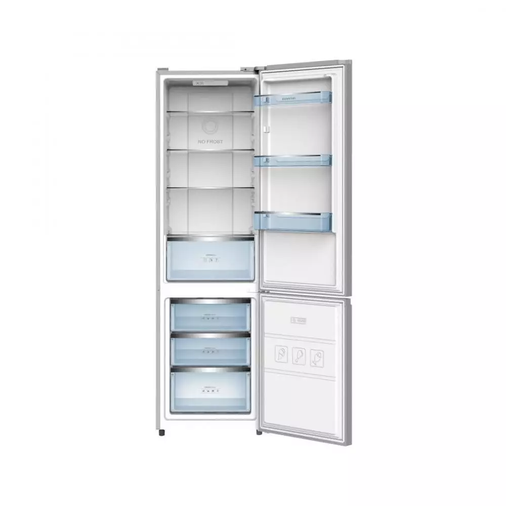 Frigorífico Combi  Infiniton FGC-340C20XEN Clase E No Frost 2.02m Acero Inoxidable