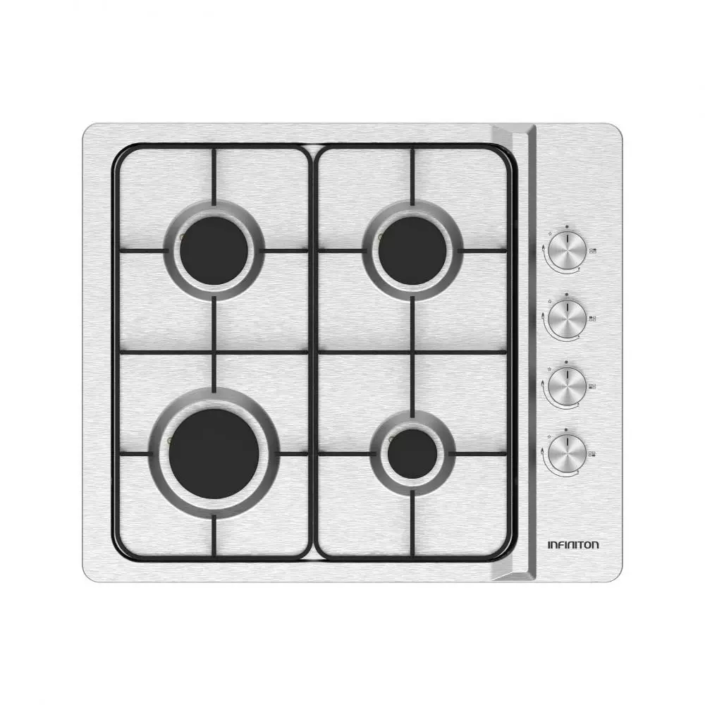 Encimera Infiniton GAS4BNAI 4 Zonas Gas Butano 59 cm