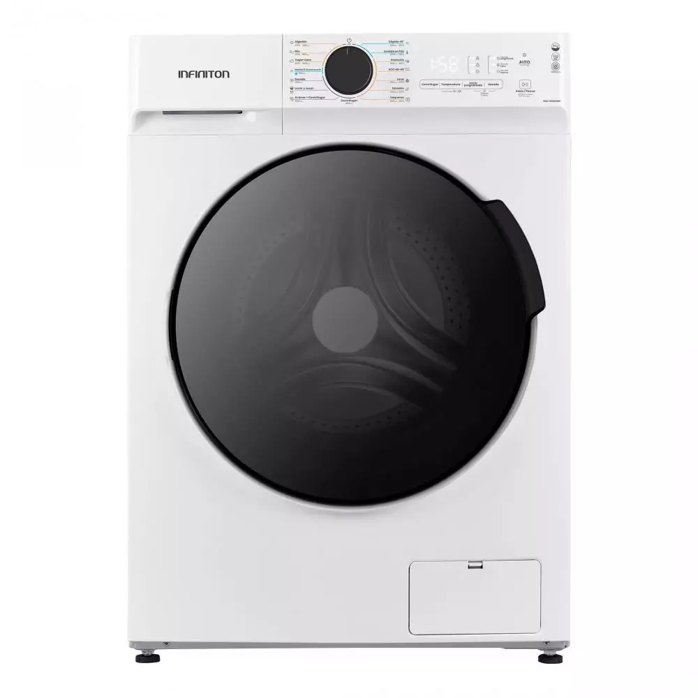 Lavadora Secadora Infiniton WSD-G8A6D4BN Clase A 8+6 Kg 1400 rpm Blanco