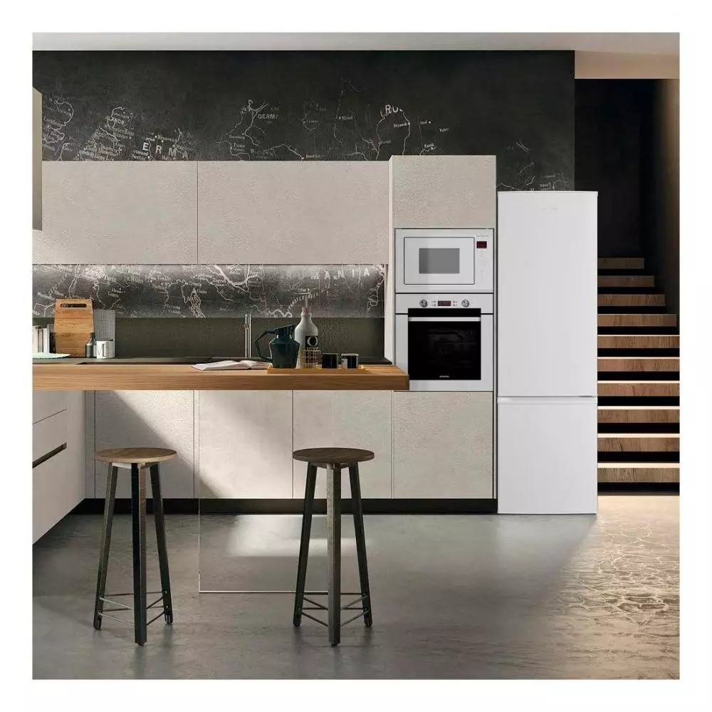 Frigorífico Combi  Infiniton FGC-262C80BEP Clase E Cíclico 1.8m Blanco
