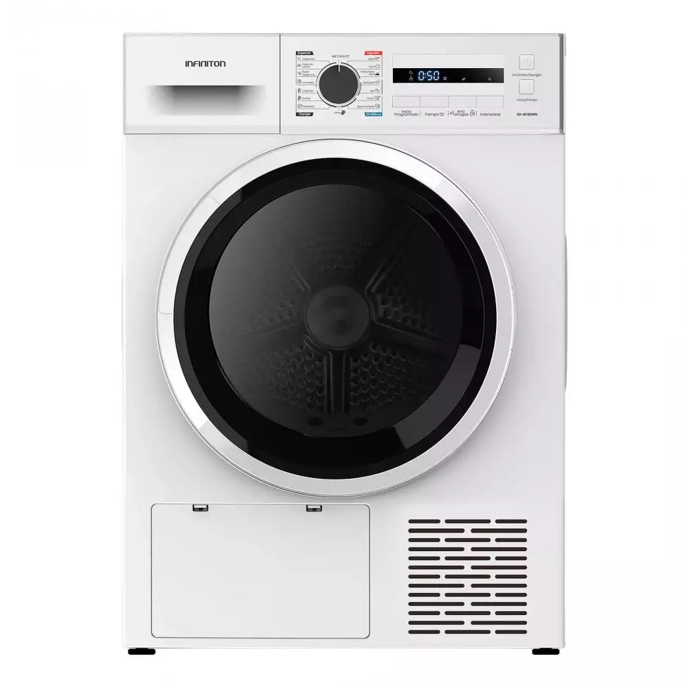 Secadora con bomba de calor Infiniton SD-BC8EWN E 8 Kg