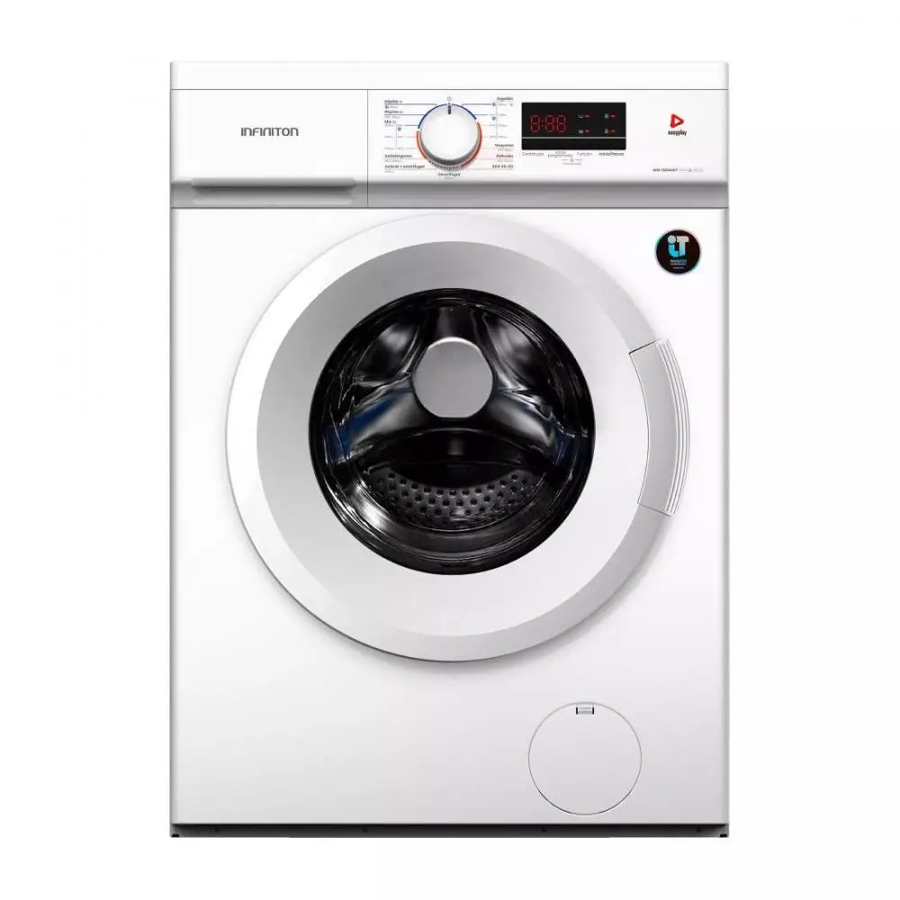 Lavadora Infiniton WMD84AWT Clase A 8 Kg 1400 rpm Blanco