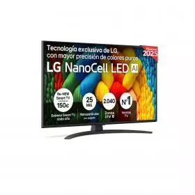 TV LED 43" LG 43NANO81A6A Nanocell 4k Ultra HD HDR Smart TV.