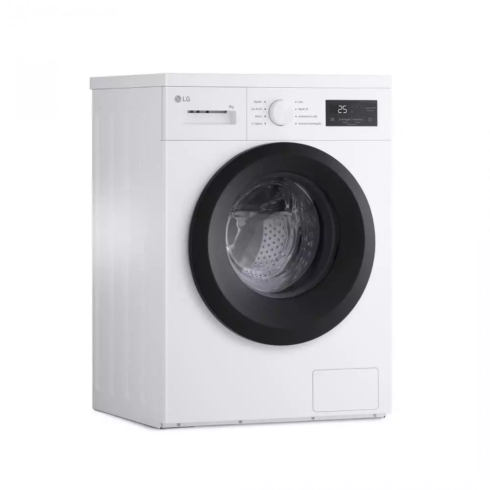 Lavadora LG F4A10S8NWK Clase A 8 Kg 1400 rpm Blanco   Serie 100