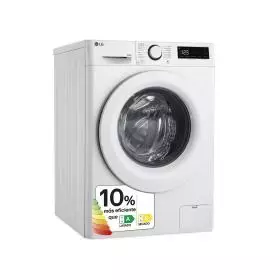 Lavadora Secadora LG Serie 500 F4DR5009A3W Clase A 9+6 Kg 1400 rpm Blanco - Vapor.
