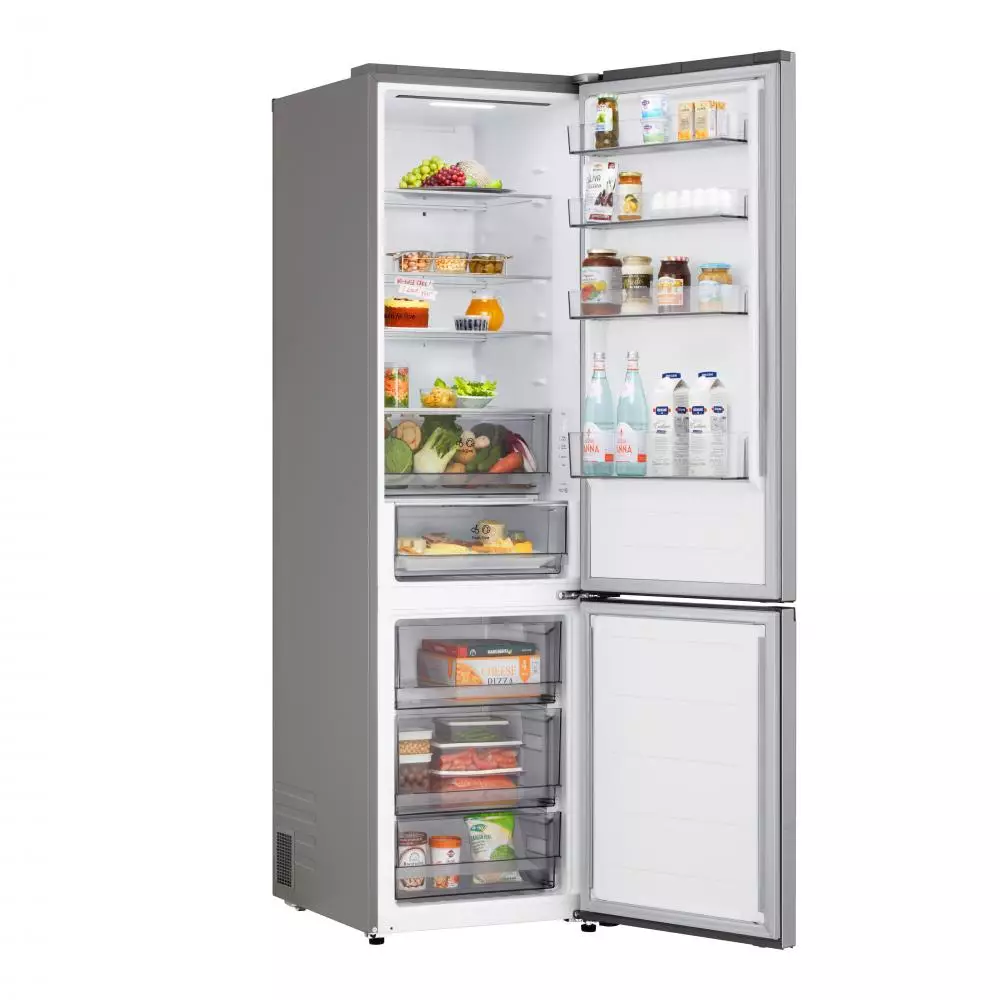 Frigorífico Combi  LG GBBSJ20DPY Clase D No Frost 2.03m Acero Inoxidable DoorCooling+ Serie 200