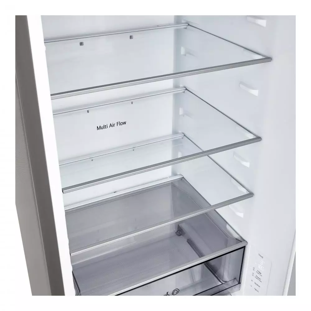 Frigorífico Combi  LG GBBSJ20DPY Clase D No Frost 2.03m Acero Inoxidable DoorCooling+ Serie 200