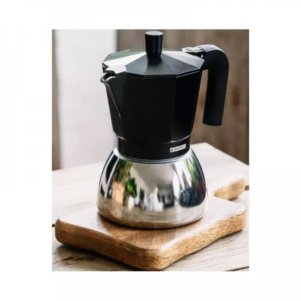 Cafetera Monix M863009 Apta para inducción 9 Tazas