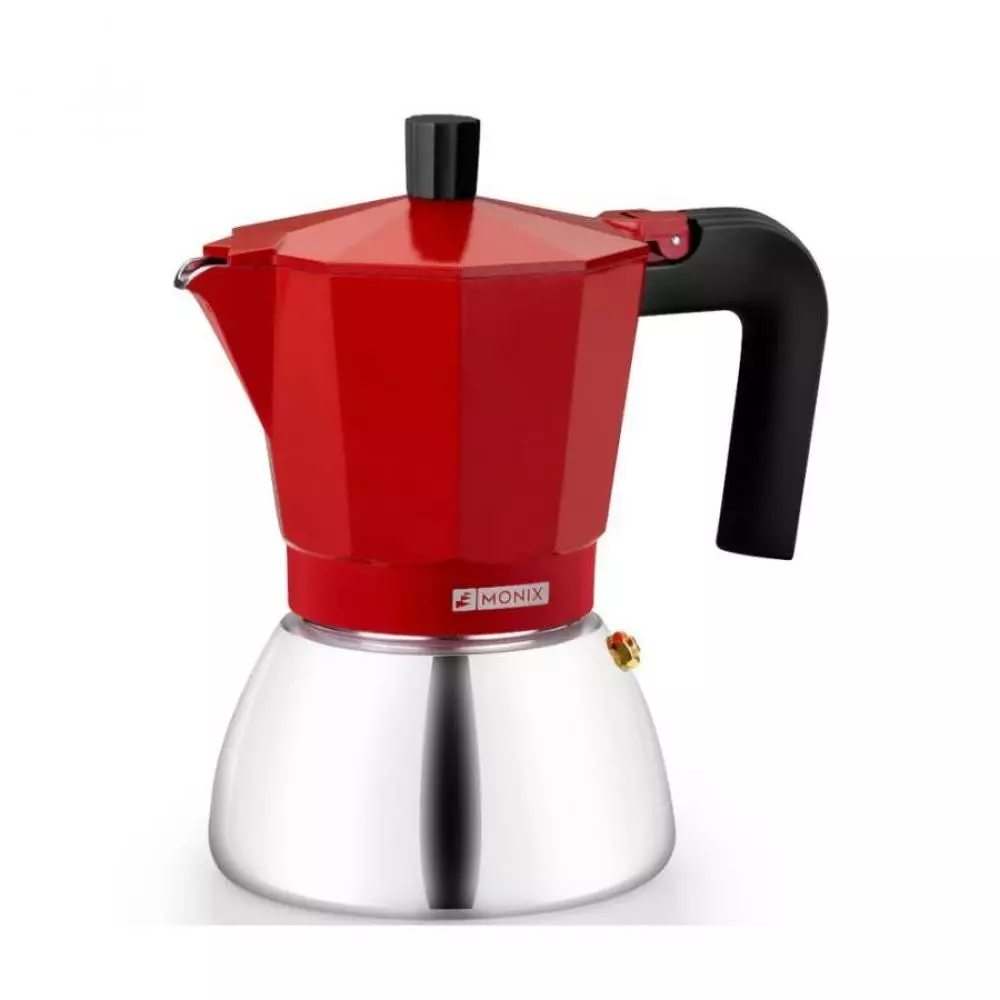 Cafetera Monix M863103 Apta para inducción 3 Tazas