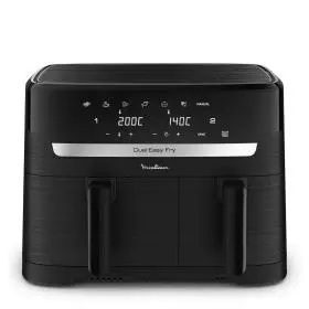 Freidora de aire Moulinex Easy Fry Dual 8,3 Litros (5,1L + 3,2L) 8 Programas - EZ901N20.