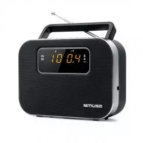 Radio despertador Muse M-081 R digital.