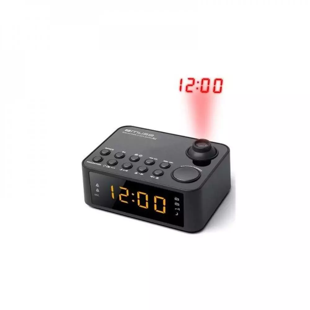 Radio reloj MUSE M178P con proyección de hora