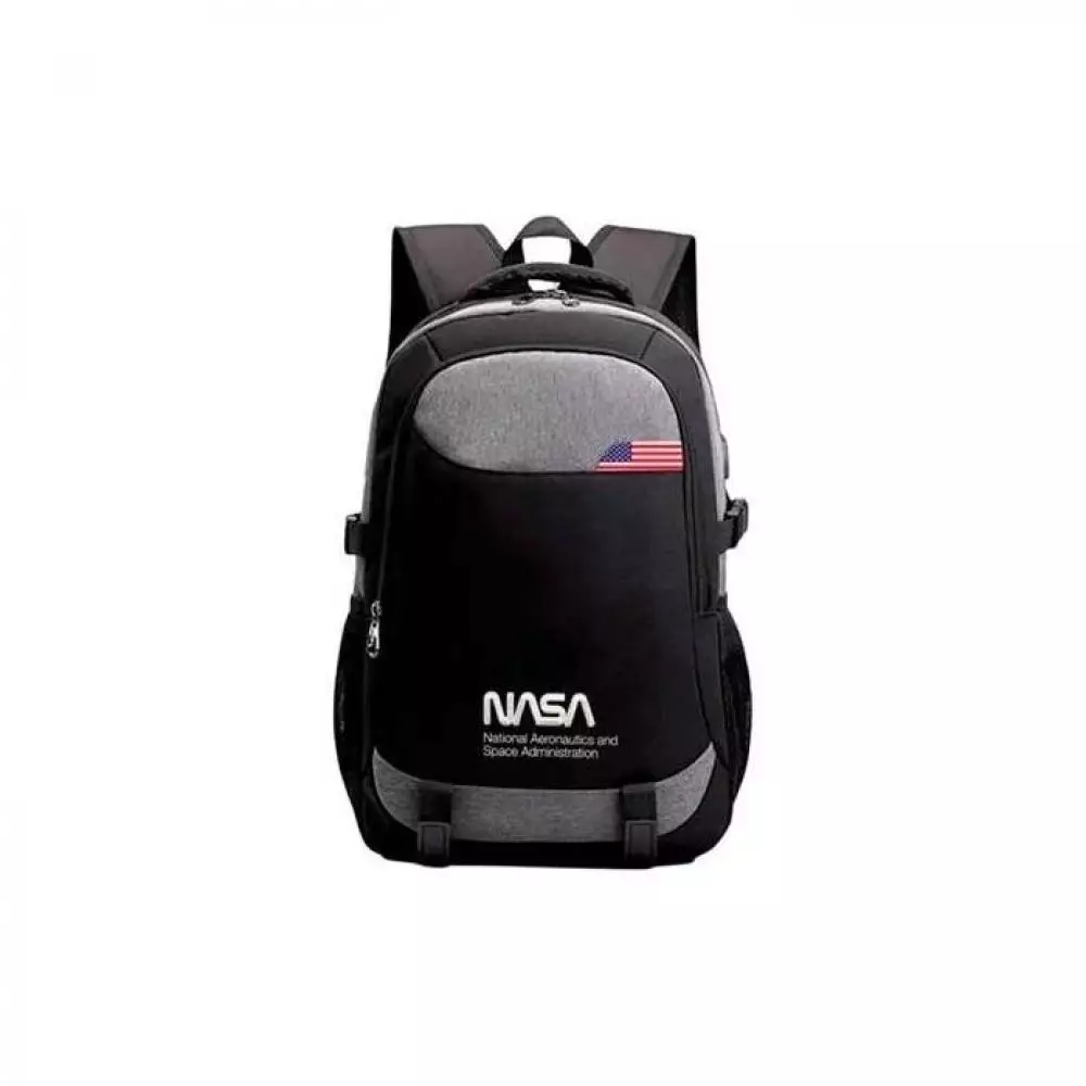 Mochila Para Portátil 15.6" Nasa Bag02 Travel Black