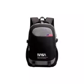 Mochila Para Portátil 15.6" Nasa Bag02 Travel Black.