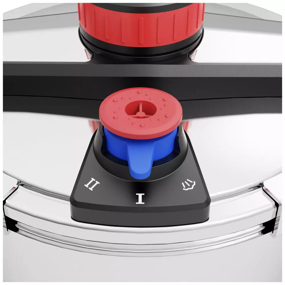 Olla a presión Orbegozo HP 8200 8L con sistema EasyLock apta para todo tipo de fuegos