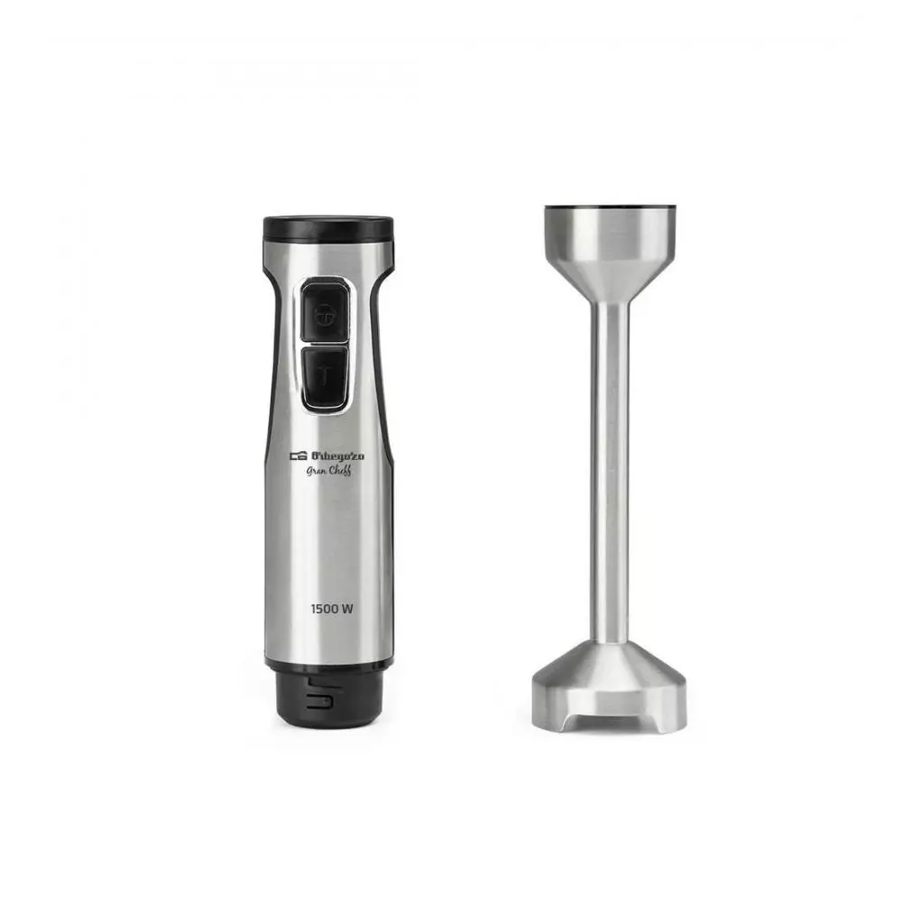 Batidora de mano Orbegozo BT 5015 1500W con vaso picador de 500ml y batidor de varillas