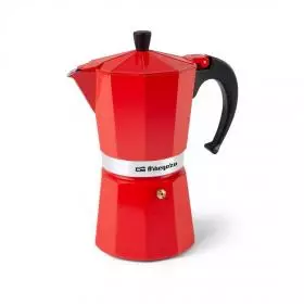 Cafetera Orbegozo KFR1240  12 Tazas Roja.