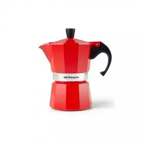 Cafetera Orbegozo KFR340  3 Tazas Roja.
