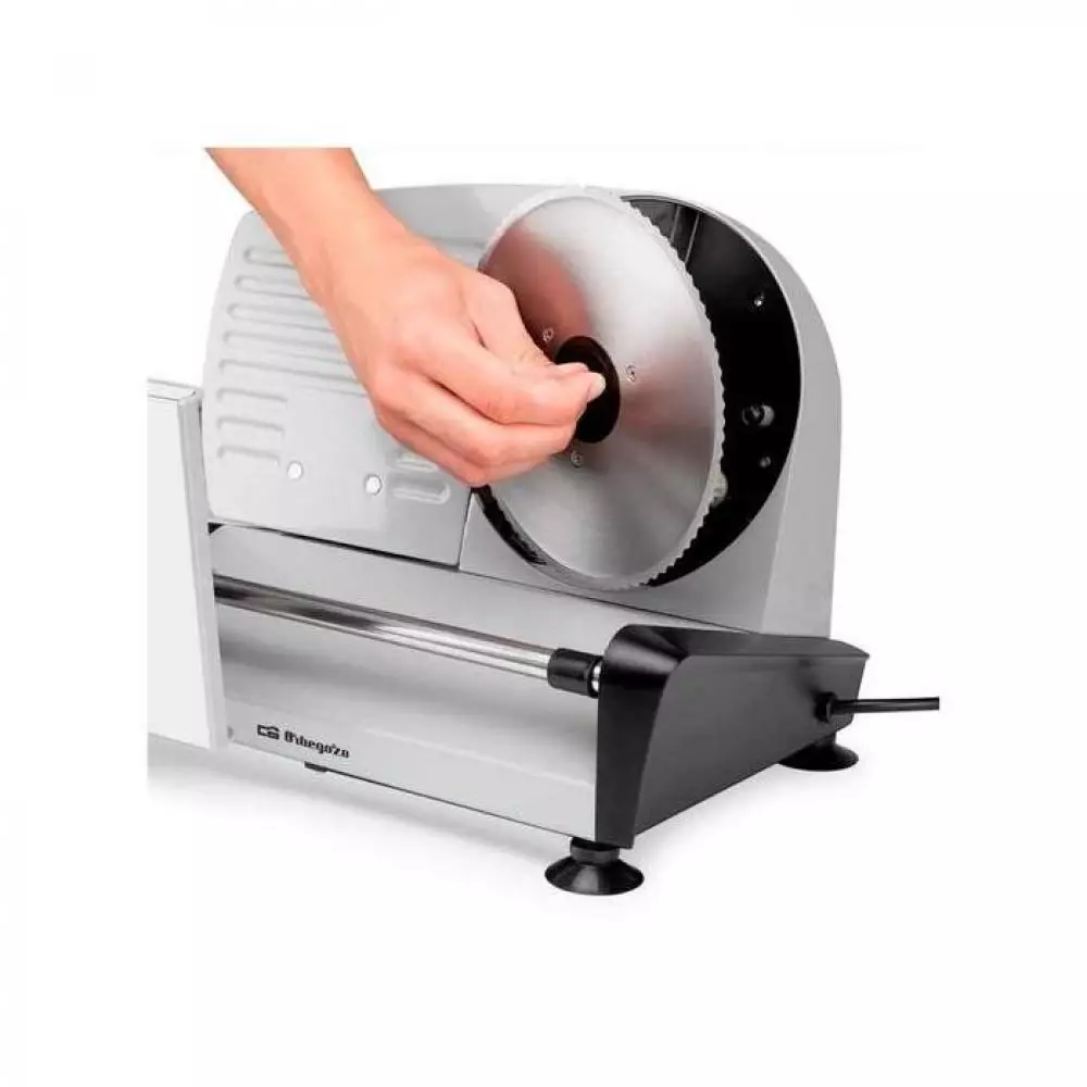 Cortafiambre Orbegozo MS4580  150 W Cuchilla Acero Inoxidable