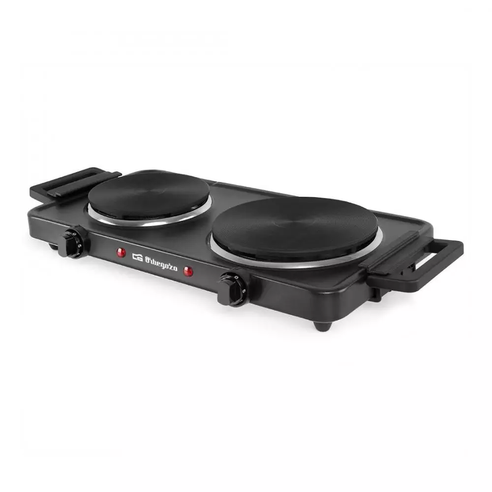 Plancha Eléctrica Orbegozo PE2855 2 Zonas 2500W