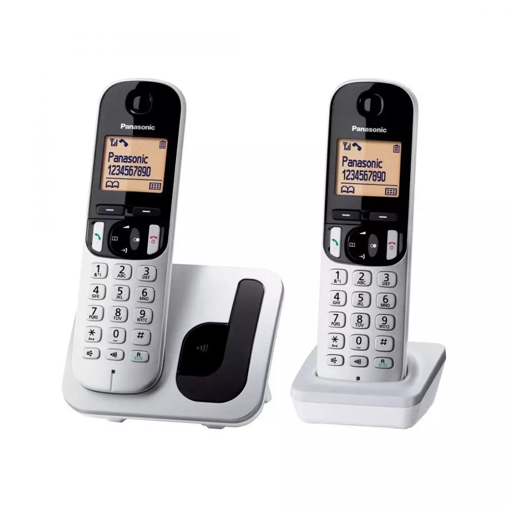 Teléfono Panasonic KX-TGC212 SPS Inalámbrico - dúo