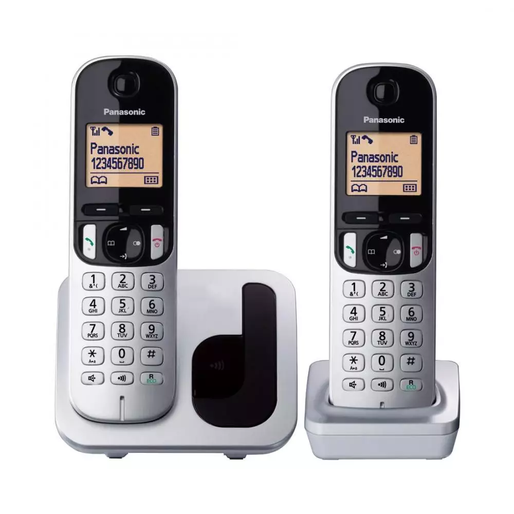 Teléfono Panasonic KX-TGC212 SPS Inalámbrico - dúo