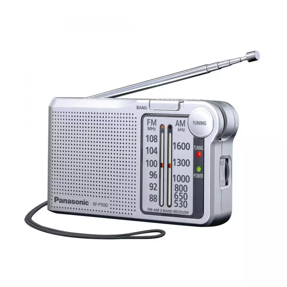 Radio Portátil Panasonic RF-P150DEG-S Plata