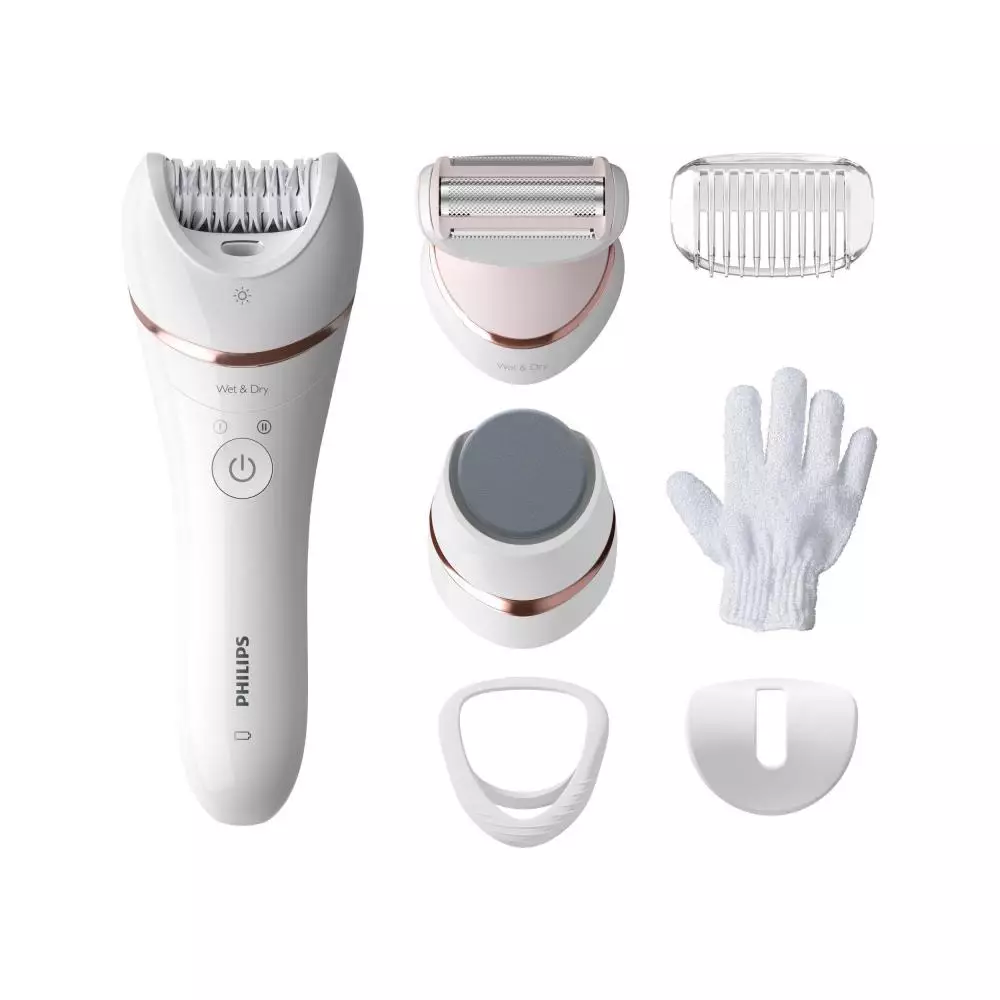 Depiladora Philips BRE730/10 serie 8000 Wet & Dry