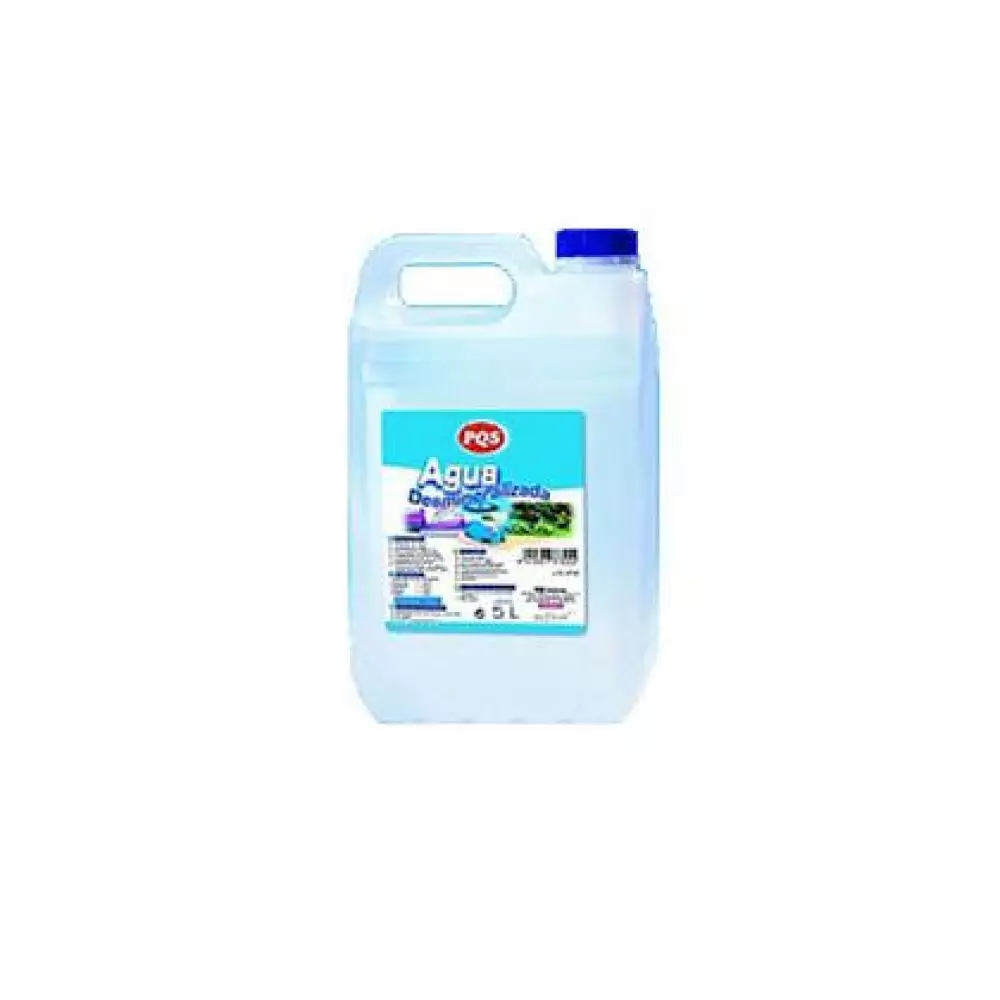 Agua desmineralizada Garrafa 5 L PQS