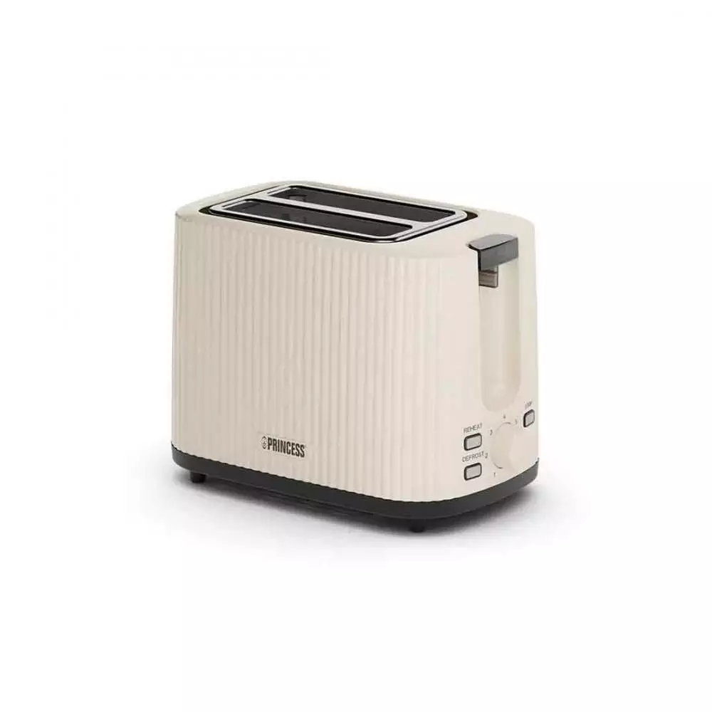 Tostador Princess Wave - 142337 2 Rebanada Corta 930 W