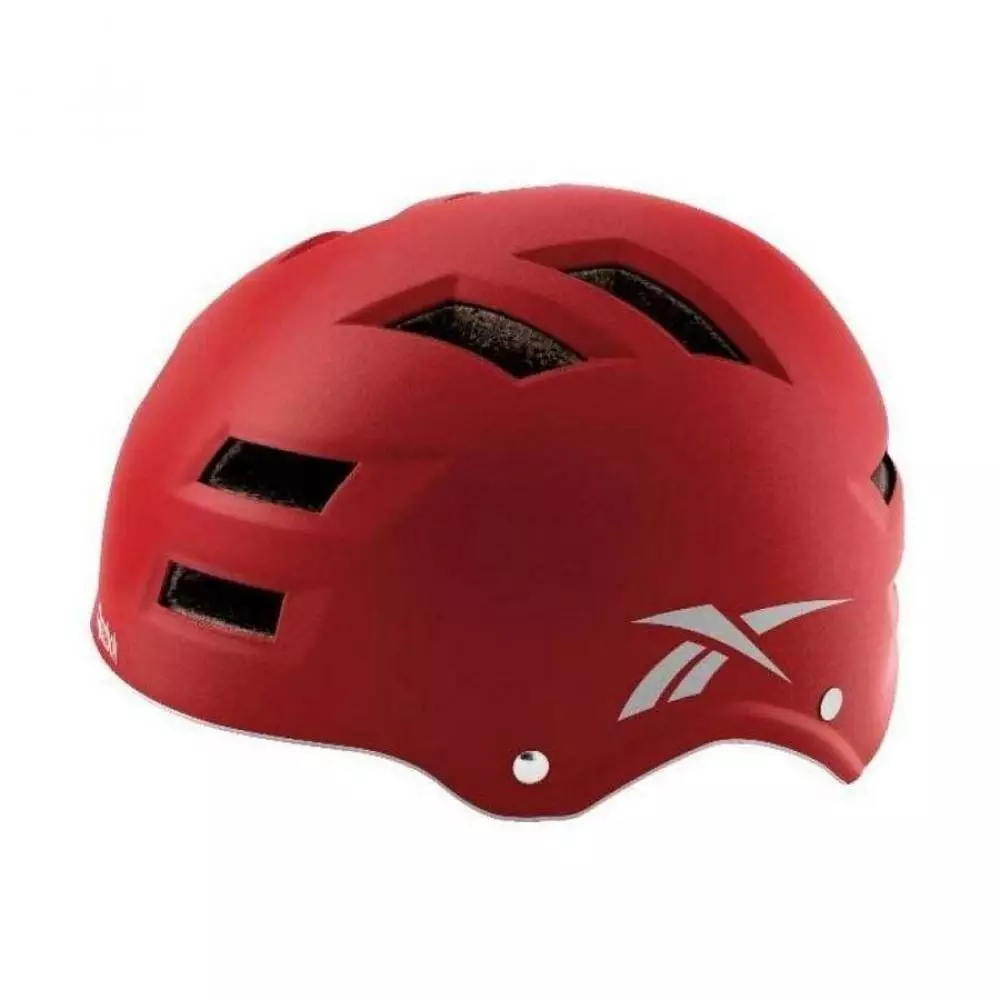 Casco Reebok Freestyle-Scooter MTV01 - Talla M, Unisex, Rojo Mate