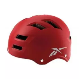 Casco Reebok Freestyle-Scooter MTV01 - Talla M, Unisex, Rojo Mate.