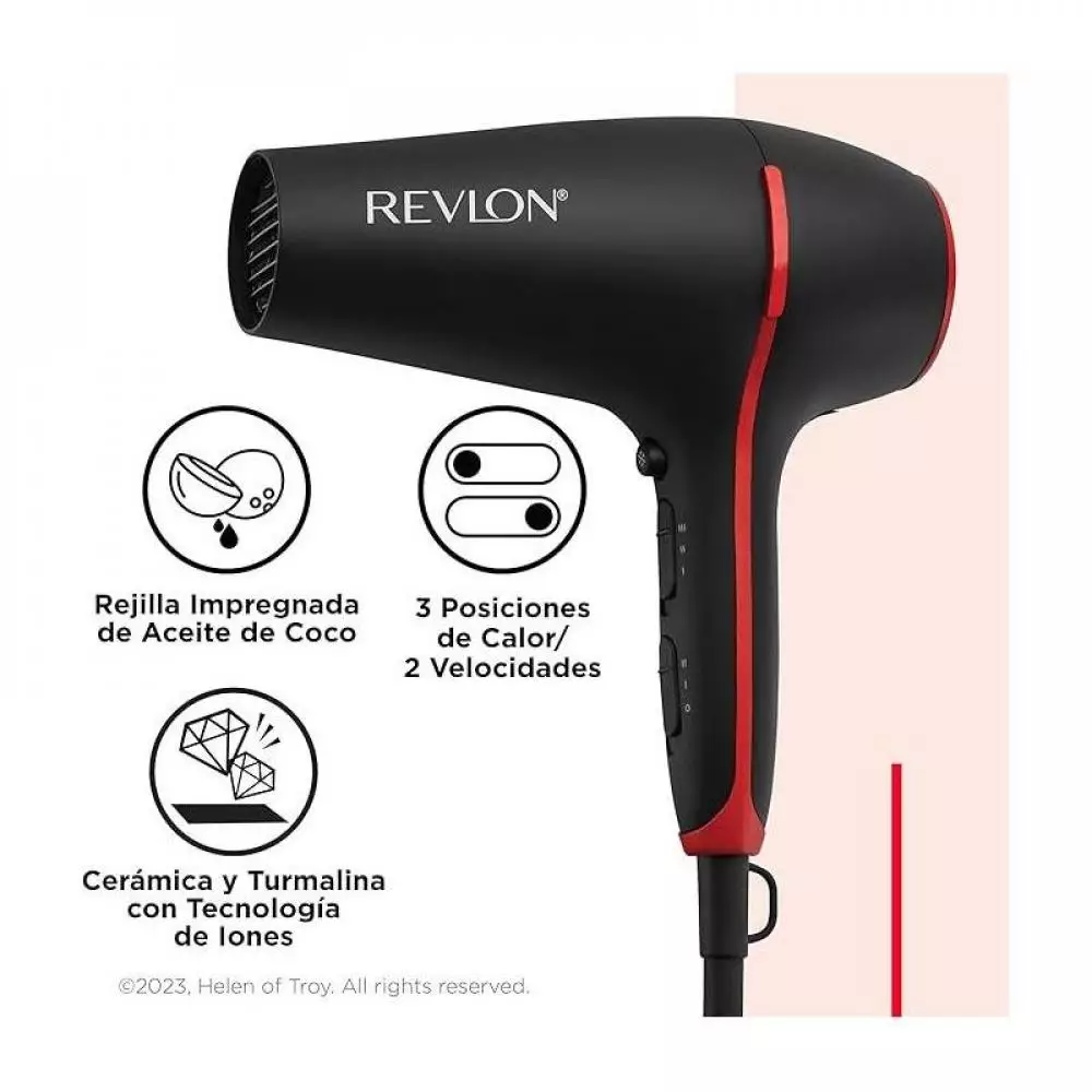 Secador de pelo Doméstico Revlon RVDR 5317 SmoothStay 2000 W Iónico