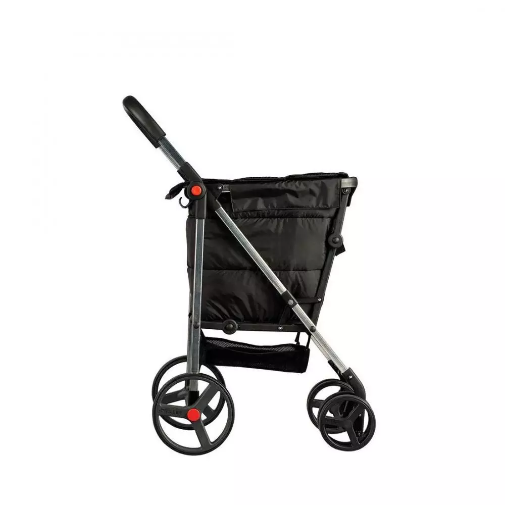 Carro de compra Rolser Basket Polar Plegable color Negro
