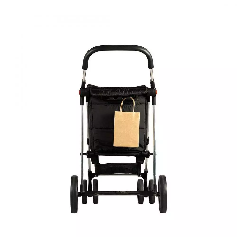 Carro de compra Rolser Basket Polar Plegable color Negro
