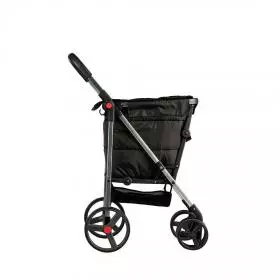 Carro de compra Rolser Basket Polar Plegable color Negro.