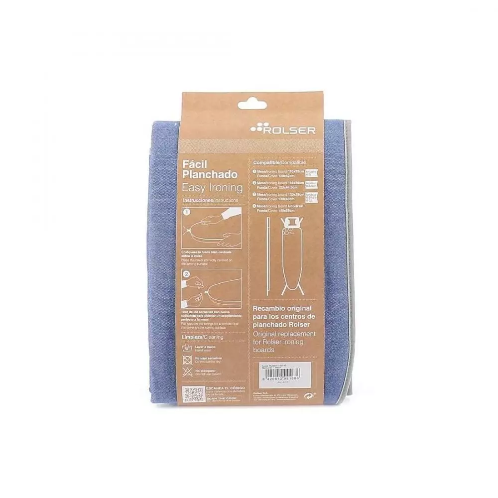 Funda para Tabla de Planchar Talla L 130x48 cm Azul