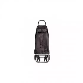 Carro Compra Rolser I-Max MF 4 Ruedas 2 Giratorias Plegable Negro.