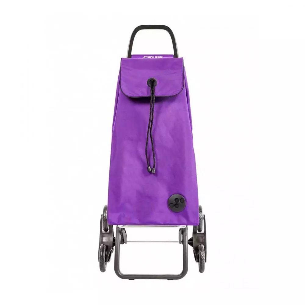 Carro Compra Rolser I-Max MF 6 Ruedas Sube Escaleras Plegables Lila
